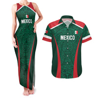 Personalized Mexico 2024 Football Couples Matching Tank Maxi Dress and Hawaiian Shirt El Tri Go Champion - Wonder Print Shop