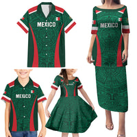 Personalized Mexico 2024 Football Family Matching Puletasi and Hawaiian Shirt El Tri Go Champion - Wonder Print Shop