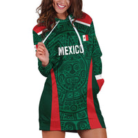 Personalized Mexico 2024 Football Hoodie Dress El Tri Go Champion - Wonder Print Shop
