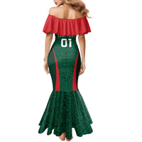 Personalized Mexico 2024 Football Mermaid Dress El Tri Go Champion - Wonder Print Shop