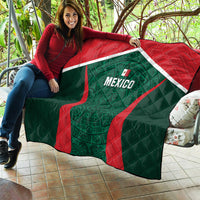 Mexico 2024 Football Quilt El Tri Go Champion - Wonder Print Shop