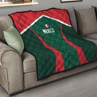Mexico 2024 Football Quilt El Tri Go Champion - Wonder Print Shop