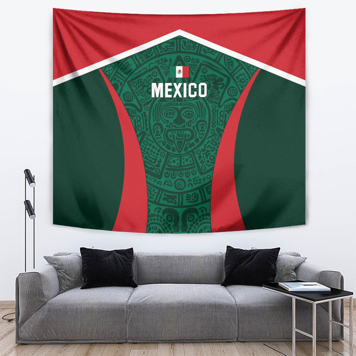 Mexico 2024 Football Tapestry El Tri Go Champion