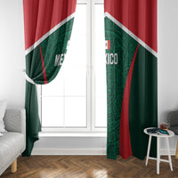 Mexico 2024 Football Window Curtain El Tri Go Champion - Wonder Print Shop