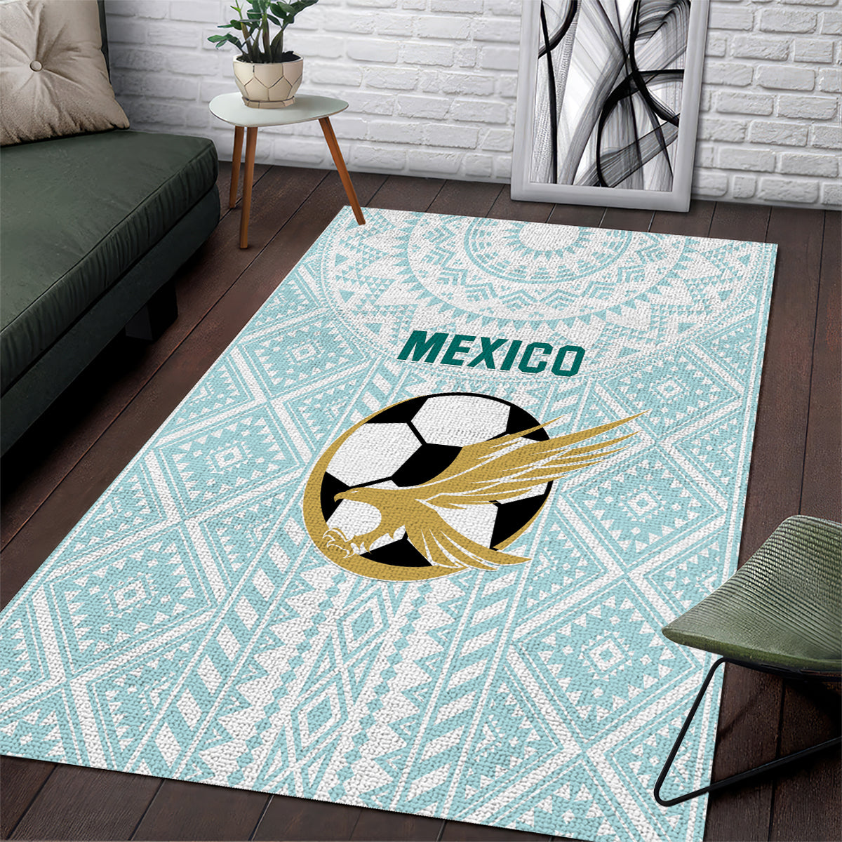 Mexico 2024 Football Area Rug El Tri Special Version