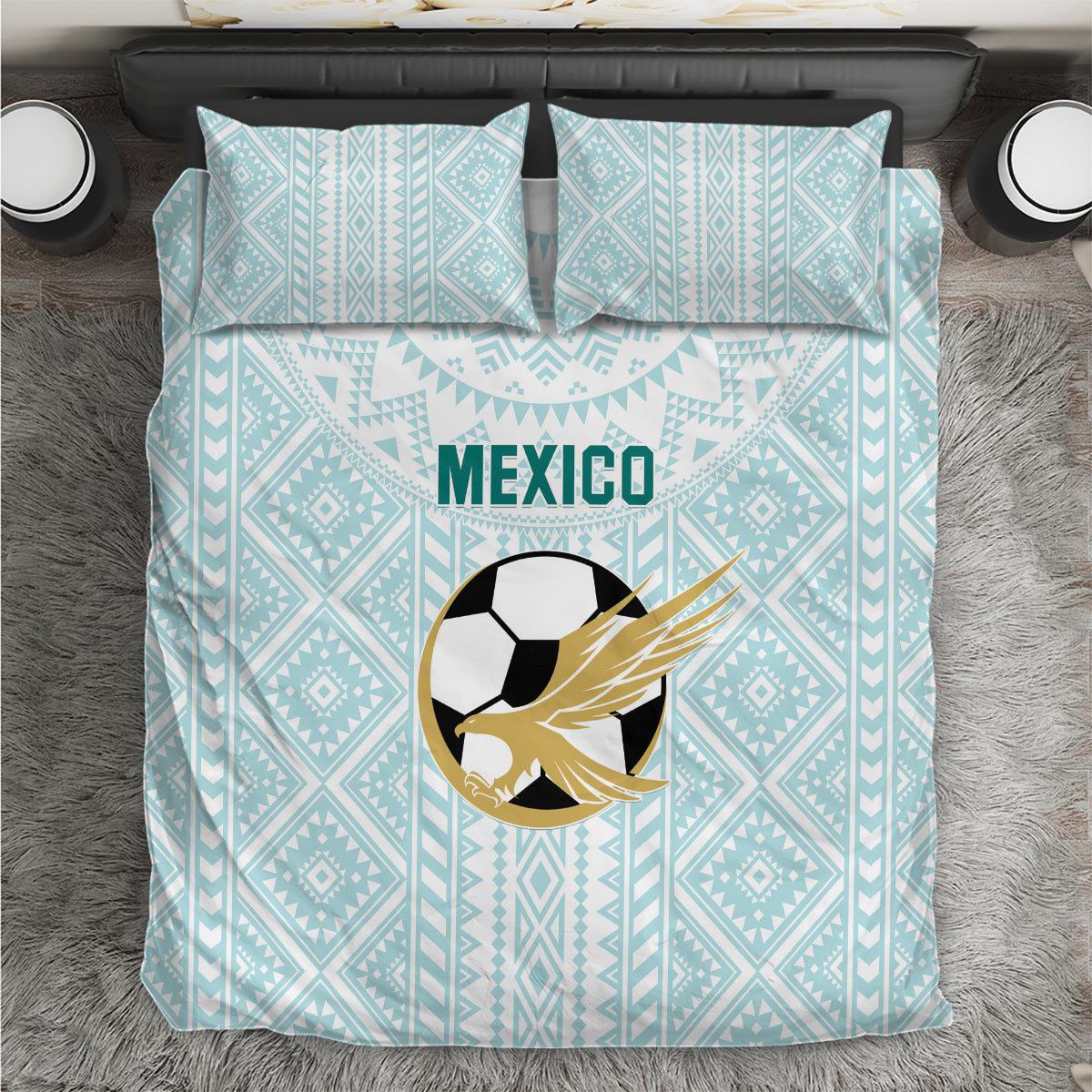 Mexico 2024 Football Bedding Set El Tri Special Version