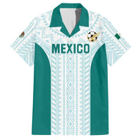 Personalized Mexico 2024 Football Family Matching Short Sleeve Bodycon Dress and Hawaiian Shirt El Tri Special Version - Wonder Print Shop