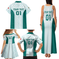 Personalized Mexico 2024 Football Family Matching Tank Maxi Dress and Hawaiian Shirt El Tri Special Version - Wonder Print Shop