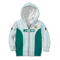 Personalized Mexico 2024 Football Kid Hoodie El Tri Special Version - Wonder Print Shop