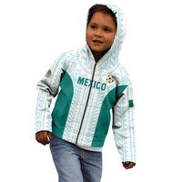 Personalized Mexico 2024 Football Kid Hoodie El Tri Special Version - Wonder Print Shop