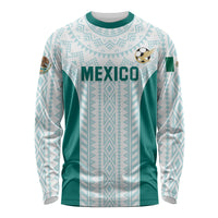 Personalized Mexico 2024 Football Long Sleeve Shirt El Tri Special Version - Wonder Print Shop