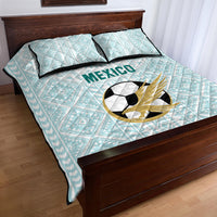 Mexico 2024 Football Quilt Bed Set El Tri Special Version - Wonder Print Shop