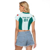 Personalized Mexico 2024 Football Raglan Cropped T Shirt El Tri Special Version - Wonder Print Shop