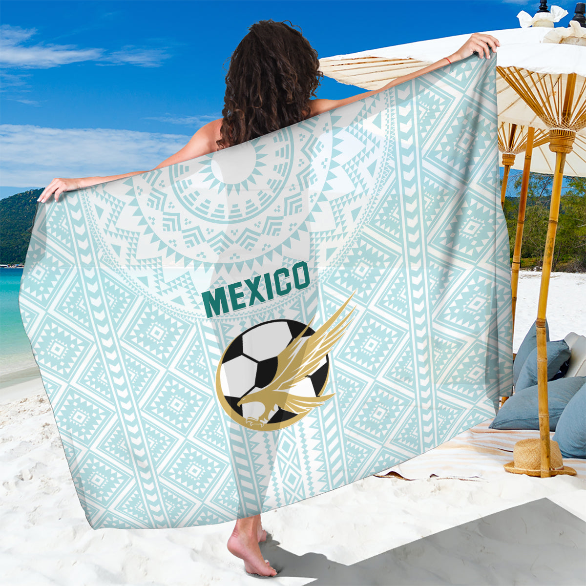 Mexico 2024 Football Sarong El Tri Special Version