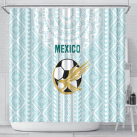 Mexico 2024 Football Shower Curtain El Tri Special Version