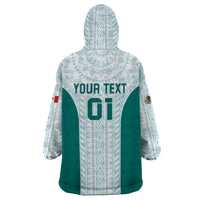 Personalized Mexico 2024 Football Wearable Blanket Hoodie El Tri Special Version - Wonder Print Shop