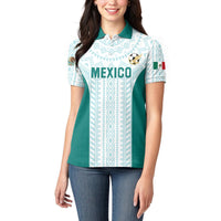 Personalized Mexico 2024 Football Women Polo Shirt El Tri Special Version - Wonder Print Shop