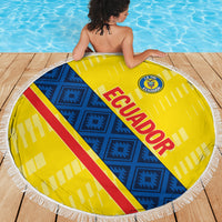 Ecuador 2024 Football Beach Blanket Come On La Tri - Wonder Print Shop