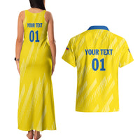 Personalized Ecuador 2024 Football Couples Matching Tank Maxi Dress and Hawaiian Shirt Come On La Tri - Wonder Print Shop