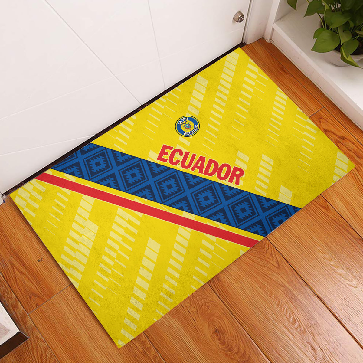 Ecuador 2024 Football Rubber Doormat Come On La Tri