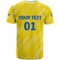 Personalized Ecuador 2024 Football T Shirt Come On La Tri - Wonder Print Shop