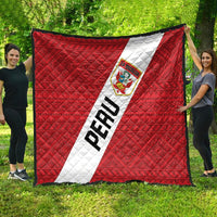 Peru 2024 Football Quilt Come On La Bicolor - Wonder Print Shop