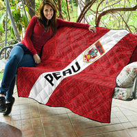 Peru 2024 Football Quilt Come On La Bicolor - Wonder Print Shop