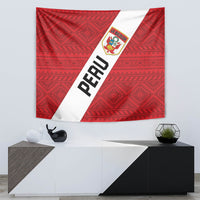 Peru 2024 Football Tapestry Come On La Bicolor - Wonder Print Shop