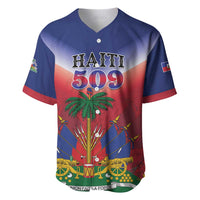 Personalized Haiti 509 Baseball Jersey Repiblik d Ayiti