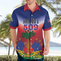Personalized Haiti 509 Hawaiian Shirt Repiblik d Ayiti