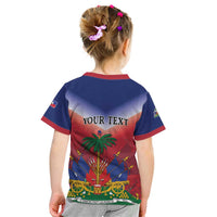 Personalized Haiti 509 Kid T Shirt Repiblik d Ayiti