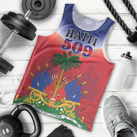 Personalized Haiti 509 Men Tank Top Repiblik d Ayiti