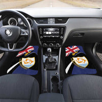 Anguilla Car Mats Strength and Endurance Grunge