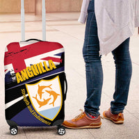 Anguilla Luggage Cover Strength and Endurance Grunge