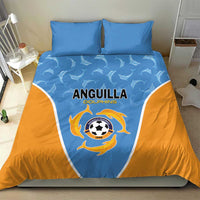 Anguilla Football Bedding Set Come On Soccer Dolphins