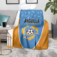 Anguilla Football Blanket Come On Soccer Dolphins
