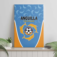 Anguilla Football Canvas Wall Art Come On Soccer Dolphins