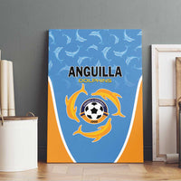Anguilla Football Canvas Wall Art Come On Soccer Dolphins