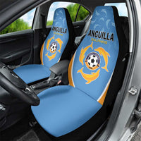 Anguilla Football Car Seat Cover Come On Soccer Dolphins