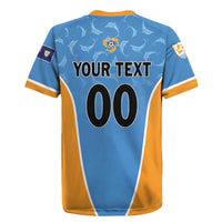 Custom Anguilla Football Rugby Jersey Come On Soccer Dolphins