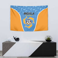 Anguilla Football Tapestry Come On Soccer Dolphins