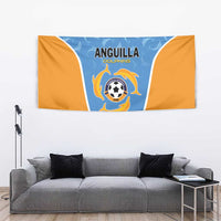 Anguilla Football Tapestry Come On Soccer Dolphins