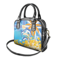 Anguilla 3 Dolphins Shoulder Handbag Summer Stylized