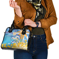 Anguilla 3 Dolphins Shoulder Handbag Summer Stylized