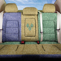 Saint Vincent and the Grenadines Vincy Mas Back Car Seat Cover SVG Glitter Color Style - Wonder Print Shop