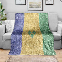 Saint Vincent and the Grenadines Vincy Mas Blanket SVG Glitter Color Style - Wonder Print Shop