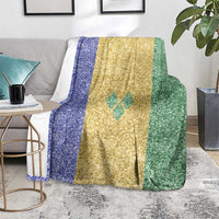 Saint Vincent and the Grenadines Vincy Mas Blanket SVG Glitter Color Style - Wonder Print Shop
