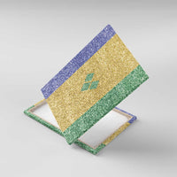 Saint Vincent and the Grenadines Vincy Mas Canvas Wall Art SVG Glitter Color Style - Wonder Print Shop