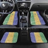 Saint Vincent and the Grenadines Vincy Mas Car Mats SVG Glitter Color Style - Wonder Print Shop