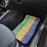 Saint Vincent and the Grenadines Vincy Mas Car Mats SVG Glitter Color Style - Wonder Print Shop